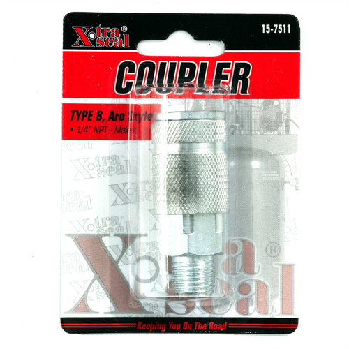 X-tra Seal 1/4" MALE ARO COUPLER X-tra Seal 1/4" MALE ARO COUPLER
