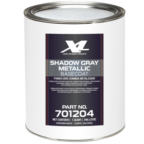 Excel Auto Body Products SHADOW GRAY B/C QT.