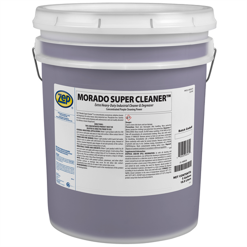 ZEP Zep Morado Super Cleaner; Degreaser; 5 Gal. ZEP Zep Morado Super Cleaner; Degreaser; 5 Gal.