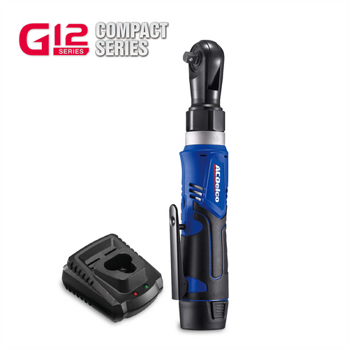ACDelco ACDelco G12 Series 12V Li-ion Cordless 3/8"? 45 ft-lbs. Ratchet Wrench Tool Kit