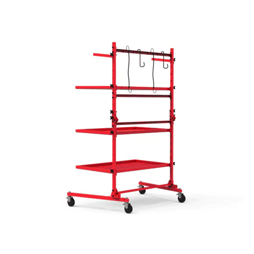 Steck Manufacturing by Milton Pro Folding Parts Cart Steck Manufacturing by Milton Pro Folding Parts Cart