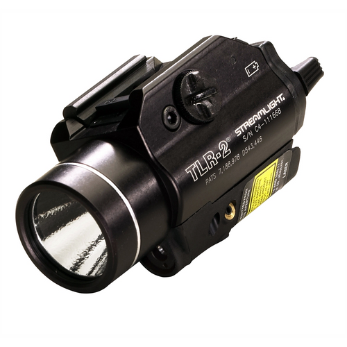 Streamlight TLR-2 Rail Mounted Tactical Weapon Light with Red Laser - Black Streamlight TLR-2 Rail Mounted Tactical Weapon Light with Red Laser - Black