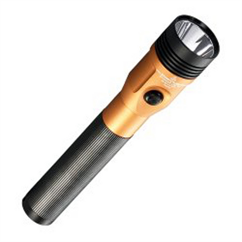 Streamlight Stinger LED HL 800 Lumen Rechargeable Flashlight - 120V AC/12V DC PiggyBack Smart Charge - Color Orange