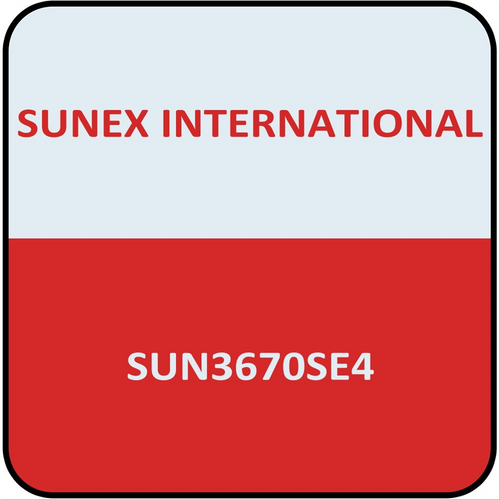SUNEX SOC E8 3/8D IMP STAR BLK