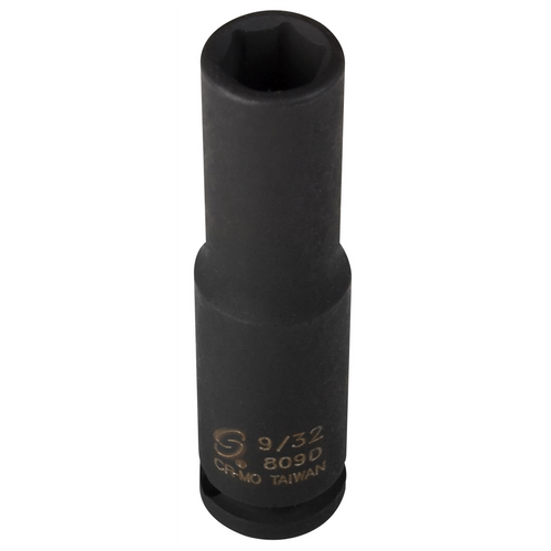 SUNEX SOC 9/32 1/4D IMP 6PT DP