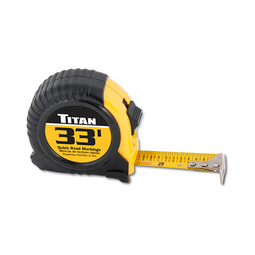TITAN 33' TAPE MEASURE