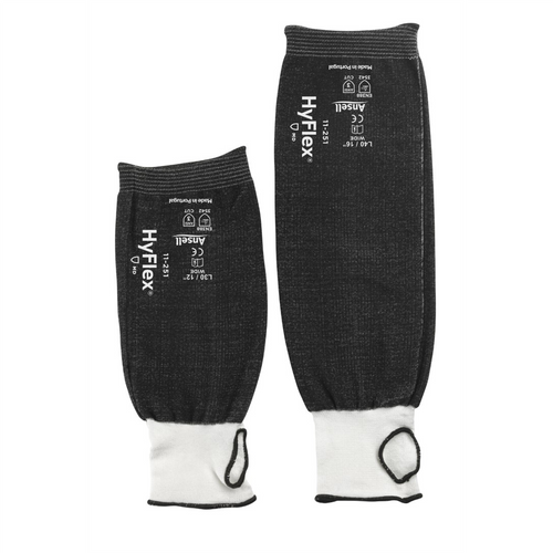 Ansell Ansell HyFlex 11251, Industrial Protective Sleeves, Cut Resist, Sleeves, Intercept, ANSI Cut A3; Size 18" Thumbslot Wide