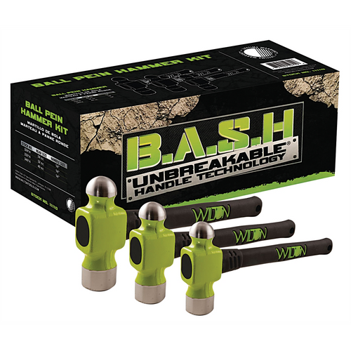 Wilton BASH 3-PC BALL PEIN HAMMER KIT Wilton BASH 3-PC BALL PEIN HAMMER KIT