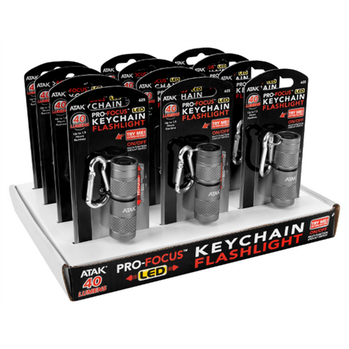 Wilmar Corp. / Performance Tool ATAK 40LM ProFocus Keychain LED 12 PK
