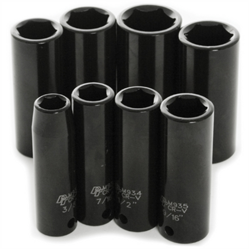 Wilmar Corp. / Performance Tool 8 Pc 3/8" Dr SAE Deep Imp Skt