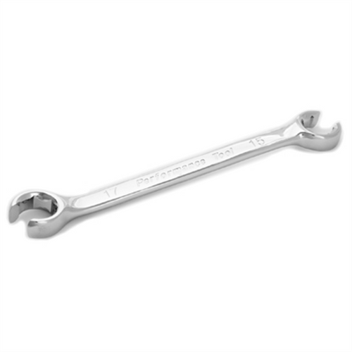 Wilmar Corp. / Performance Tool 15mm x 17mm Flare Nut Wrench Wilmar Corp. / Performance Tool 15mm x 17mm Flare Nut Wrench