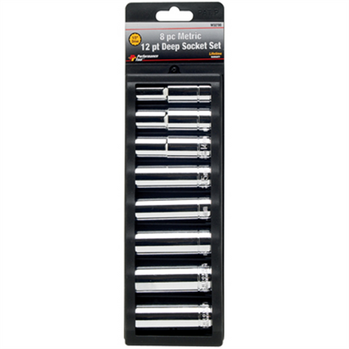 Wilmar Corp. / Performance Tool 8 Pc 1/2'' Dr 12pt Metric