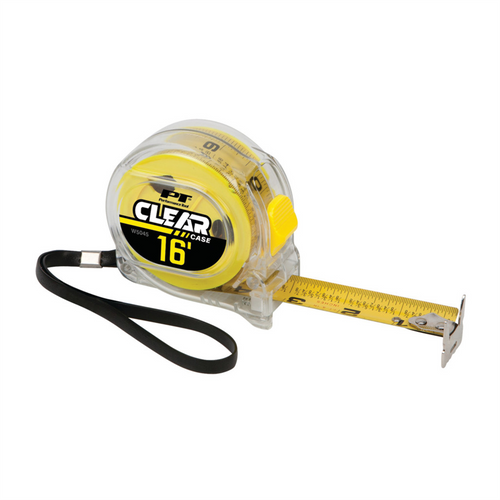 Wilmar Corp. / Performance Tool 16' X 1" Clear Tape Measure Wilmar Corp. / Performance Tool 16' X 1" Clear Tape Measure