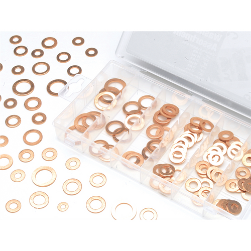 Wilmar Corp. / Performance Tool 110 PC COPPER WASHER HARDWARE KIT