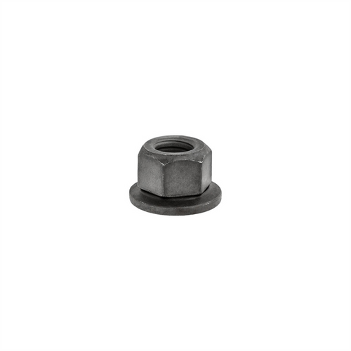 AUVECO 15331 Type B Free Spinning Washer Nut, M6 x 1 mm Screw x 9 mm H x 10 mm Across Flats x 20 mm OD, Phosphate