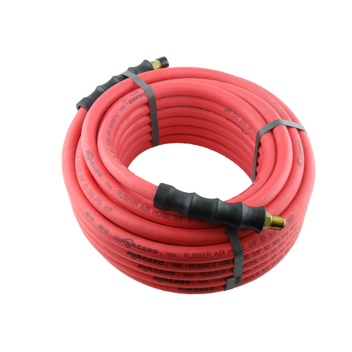 BluBird Avagard Rubber Air Hose Assembly 3/8" x 50' BluBird Avagard Rubber Air Hose Assembly 3/8" x 50'