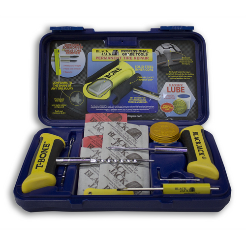 BlackJack Tire Supplies Blue Tire Repair Kit BlackJack Tire Supplies Blue Tire Repair Kit