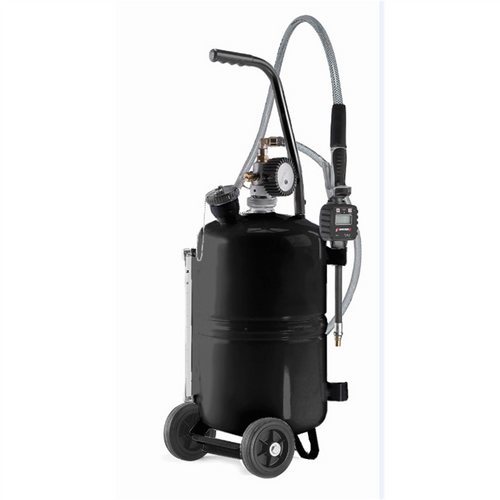 Balcrank Pressurized 6.5 Gal Oil Dispenser, Metered Handle Balcrank Pressurized 6.5 Gal Oil Dispenser, Metered Handle