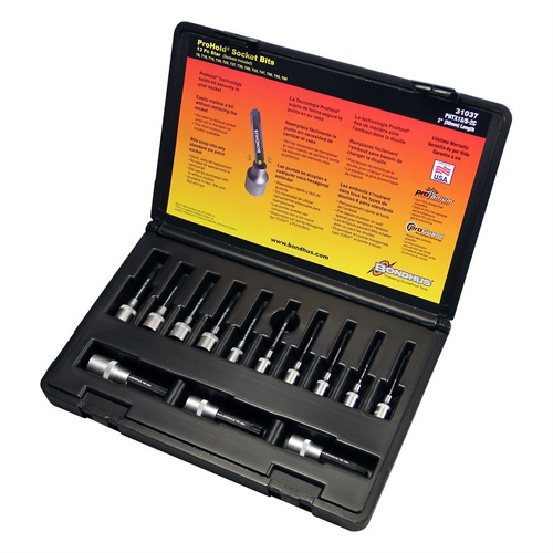 Bondhus Corp. Set 13 ProHold Star Bits 2" (T