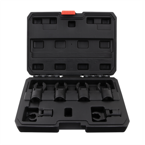 Horizon Tool 6 Piece Injector Line Flex Head Crowfoot Wrench Set