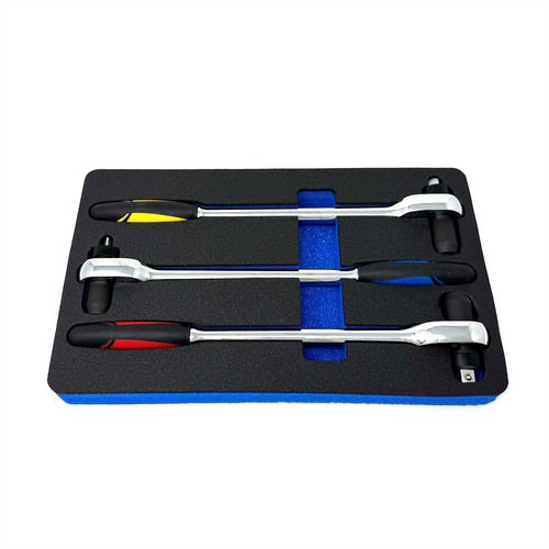 CTA Manufacturing 3 Piece Torque Limit Ratchet Wrench Set - 25Nm 35Nm 40 Nm