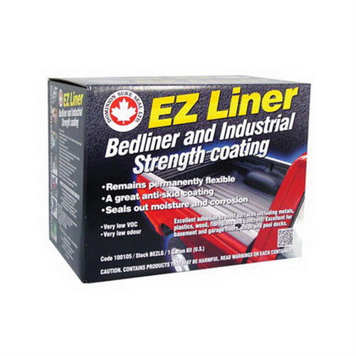 Dominion Sure Seal EZ Liner BEZLG 3-Part Bedliner, 1 gal, Black (Part A and Part B), Light Yellow (Part C) Dominion Sure Seal EZ Liner BEZLG 3-Part Bedliner, 1 gal, Black (Part A and Part B), Light Yellow (Part C)