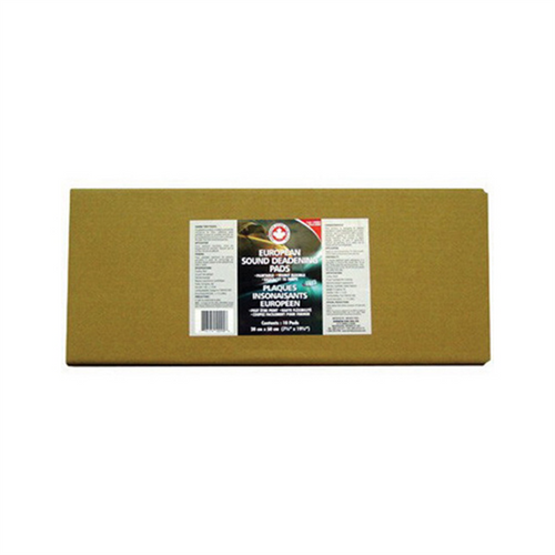 Dominion Sure Seal 100901 European Sound Deadening Pads, 8 in x 20 in, Asphalt/Bitumen, Black Dominion Sure Seal 100901 European Sound Deadening Pads, 8 in x 20 in, Asphalt/Bitumen, Black
