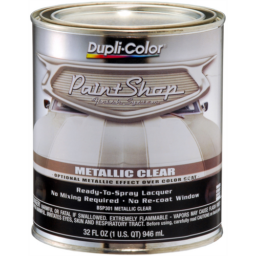 Krylon Paint Shop Metallic Clear