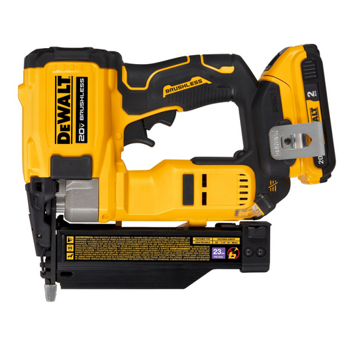 DeWalt ATOMIC COMPACT SERIES 20V MAX Brushless Cordless 23 Ga. Pin Nailer Kit