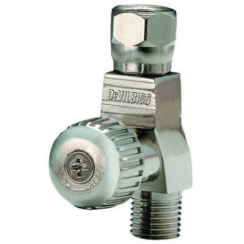 Devilbiss HAV-500 High Output Air Adjusting Valve, 1/4 in MNPT inlet x 1/4 in FNPT Outlet, 2.5 to 160 psi