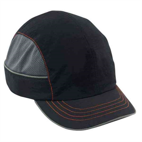 Ergodyne 8950 Long Brim Black Bump Cap