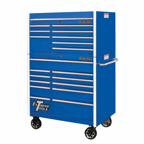 Extreme Tools Extreme Tools 41" 8 Drawer Top Chest & 11 Drawer Roller Cabinet Extreme Tools Extreme Tools 41" 8 Drawer Top Chest & 11 Drawer Roller Cabinet