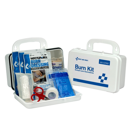 First Aid Only Burn Care Kit Plastic Case First Aid Only Burn Care Kit Plastic Case