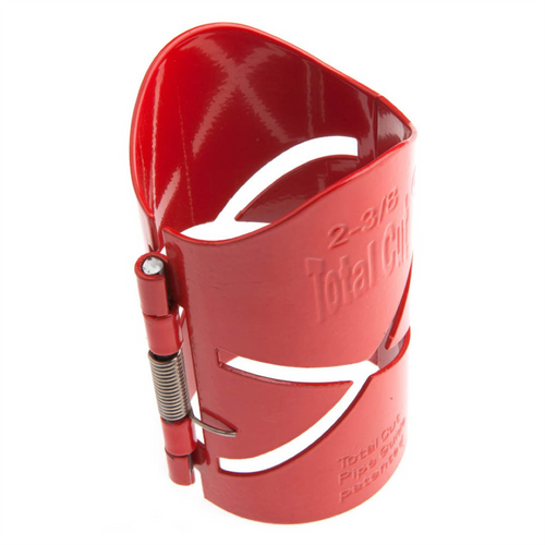 Forney Industries Pipe Guide, 2-3/8 in, Total Cut 4-in-1