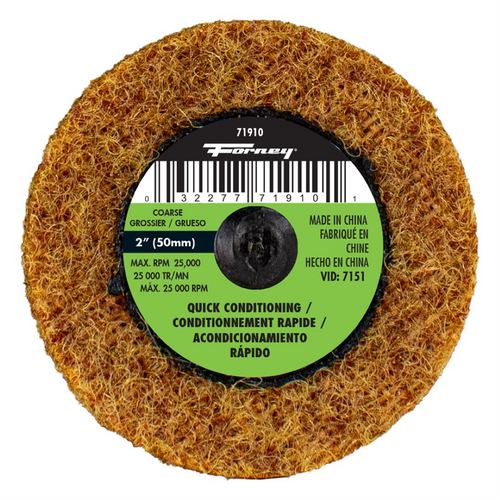 Forney Industries Surface Prep Pad, 2 in (Coarse Grit) Forney Industries Surface Prep Pad, 2 in (Coarse Grit)