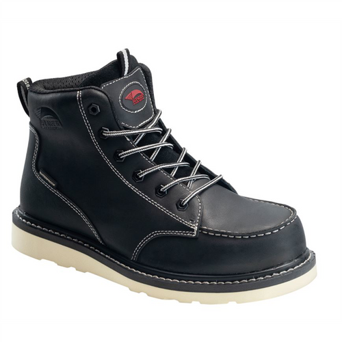 Avenger Wedge Series - Men's Boots - Carbon Nano-Fiber Toe - IC|EH|SR - Black/Tan - Size: 9.5M Avenger Wedge Series - Men's Boots - Carbon Nano-Fiber Toe - IC|EH|SR - Black/Tan - Size: 9.5M