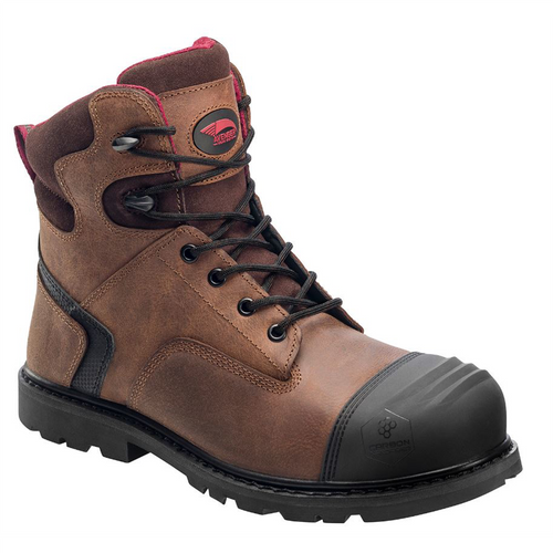 Avenger Spike Series - Men's Boots - Carbon Nano-Fiber Toe - IC|EH|SR - Brown/Black - Size: 7M
