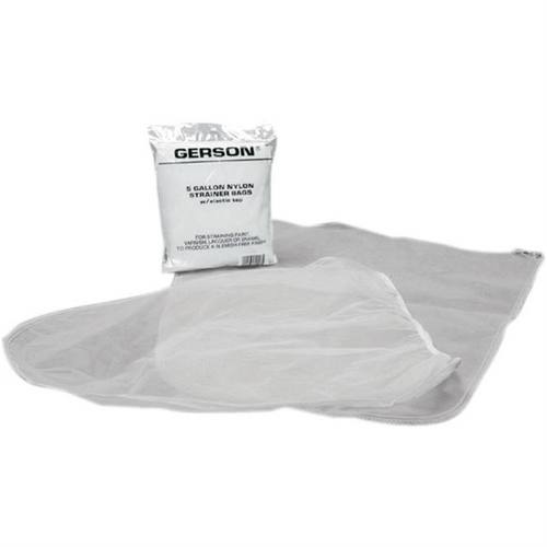 Gerson Co. 071207 Strainer Bag with Elastic Top, 5 gal, Nylon-knit Gerson Co. 071207 Strainer Bag with Elastic Top, 5 gal, Nylon-knit
