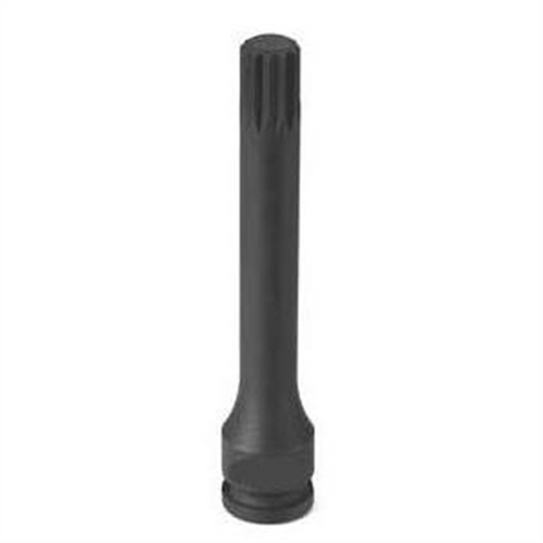 Grey Pneumatic SOC M8 3/8D IMP TRPLE SQ LG MALE BLK