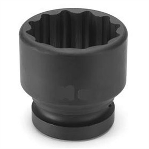 Grey Pneumatic SOC 2-7/16 1"D IMP 12PT BLK