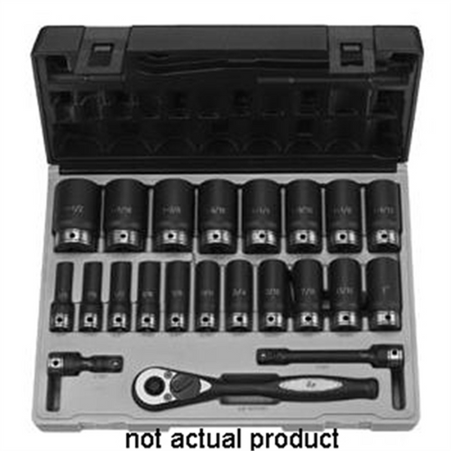 Grey Pneumatic 1/2" Drive x 1-3/16" Deep Duo-Socket - 12 Point