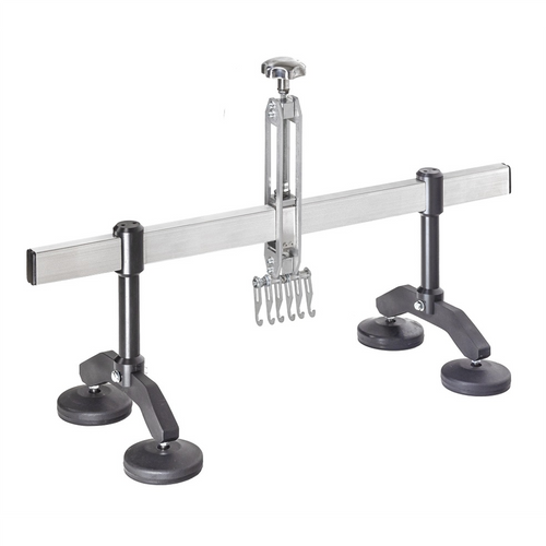 H&S AutoShot UNI-1092 Bridge Puller 34-inch Aluminum Bar, 6-Finger Claw Hand Wheel Adjust with Swivel Feet