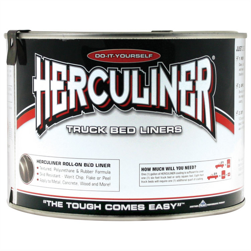 J B Weld Herculiner Bed Liner Coating Black 1 Quart