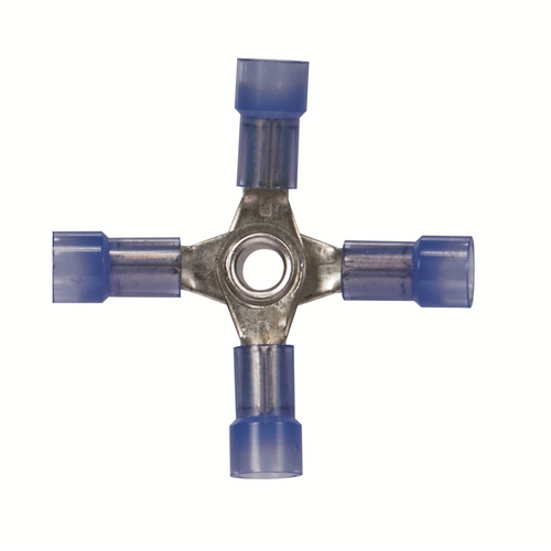 The Best Connection 16-14 Nylon 4 Way Connector Bl
