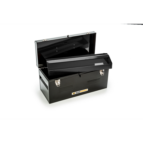 GearWrench 20 Inch Black Steel Tote Box GearWrench 20 Inch Black Steel Tote Box