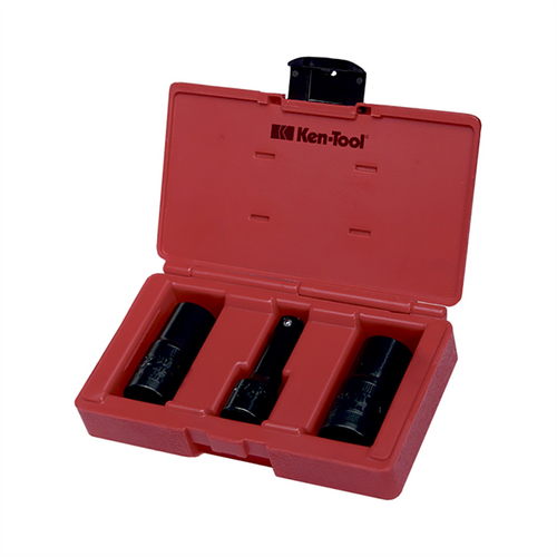 Ken-tool 3PC LUG & LOCK FLIP SOCKET SET