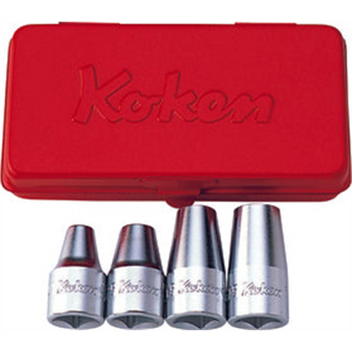 Ko-ken USA 4203M 1/2 Sq. Dr. Stud Bolt Setter set M6-M12 4 pieces Ko-ken USA 4203M 1/2 Sq. Dr. Stud Bolt Setter set M6-M12 4 pieces