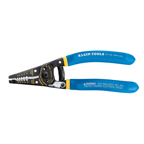 Klein Tools WIRE STRIPPER/CUTTER FOR 10-18 AWG SOLID/STRND WIR Klein Tools WIRE STRIPPER/CUTTER FOR 10-18 AWG SOLID/STRND WIR