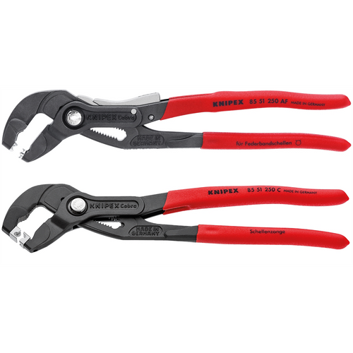 KNIPEX 2 Pc. Hose Clamp and Click Clamp Set KNIPEX 2 Pc. Hose Clamp and Click Clamp Set