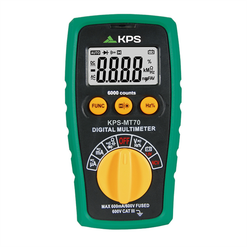KPS by Power Probe KPS MT70 Pocket Size TRMS Digital Multimeter KPS by Power Probe KPS MT70 Pocket Size TRMS Digital Multimeter